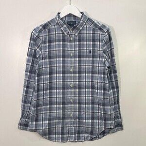 Plaid Ralph Lauren Button Up 6 F 69